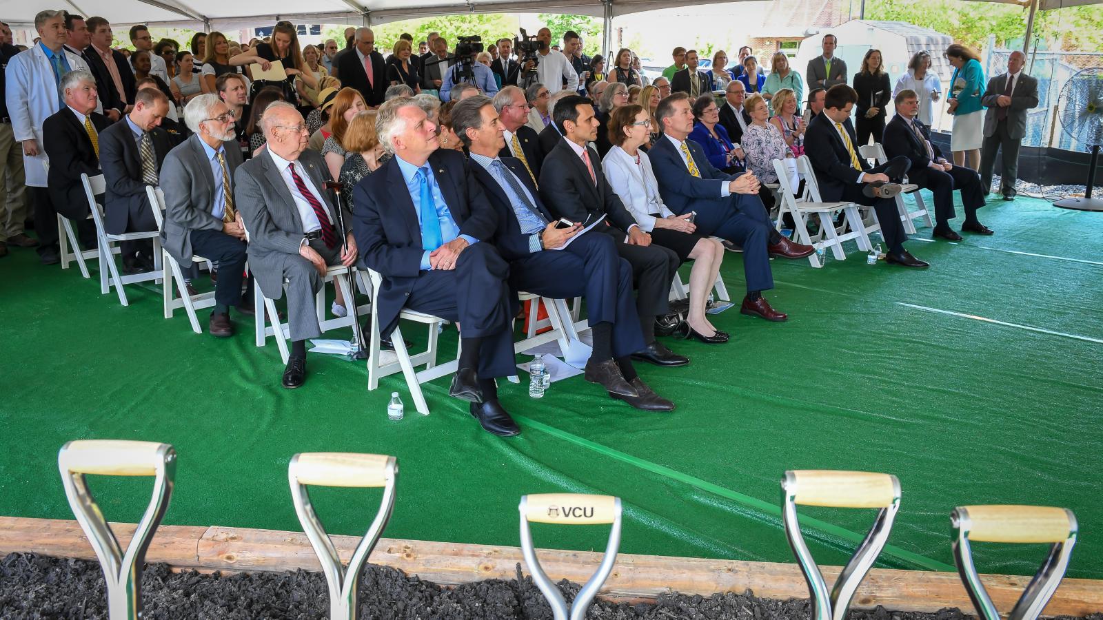 full crowd at event
