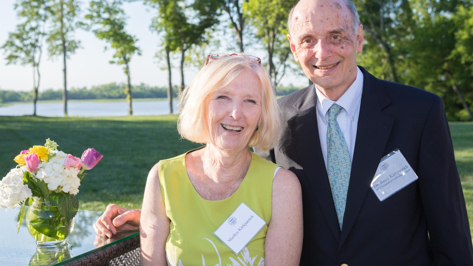 Marilyn Kirkpatrick and Dr. Barry Kirkpatrick