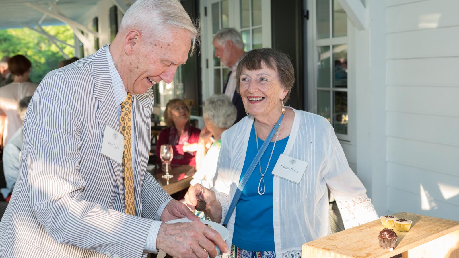 John Taylor and Frances Burch