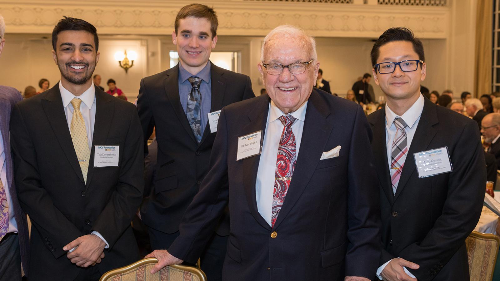 ken wright and students