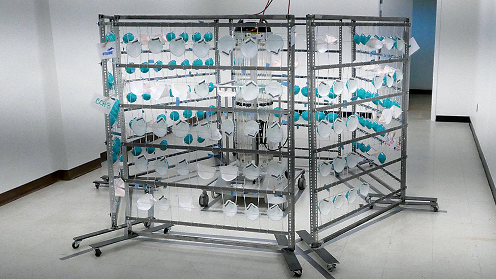 Mask racks