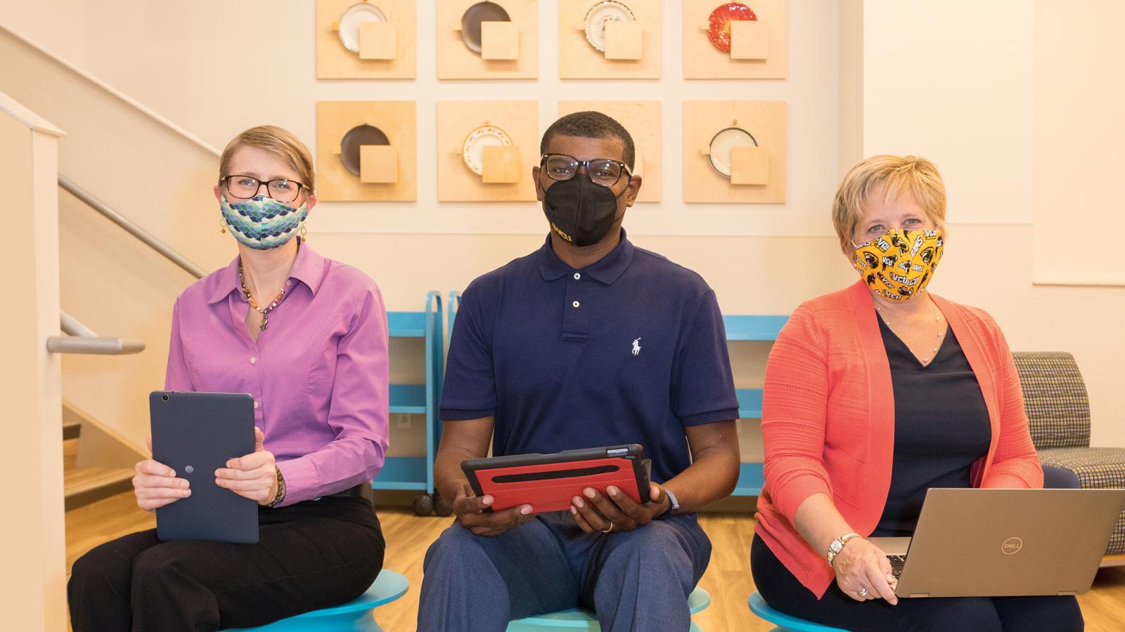 Jodi Winship, Ph.D., Elvin Price, Pharm.D., Ph.D., and Pam Parsons, Ph.D.