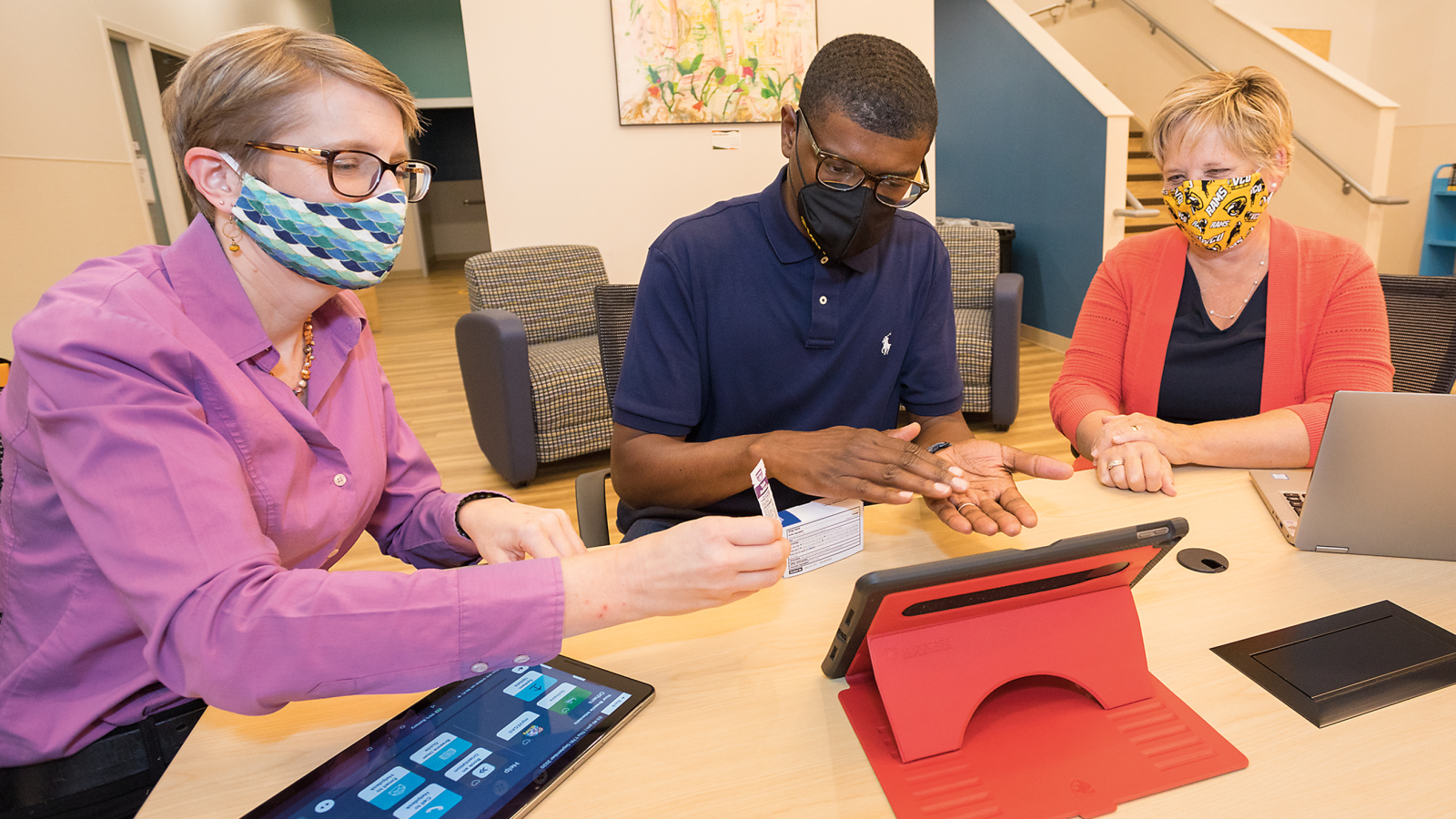 Jodi Winship, Ph.D., Elvin Price, Pharm.D., Ph.D., and Pam Parsons, Ph.D.