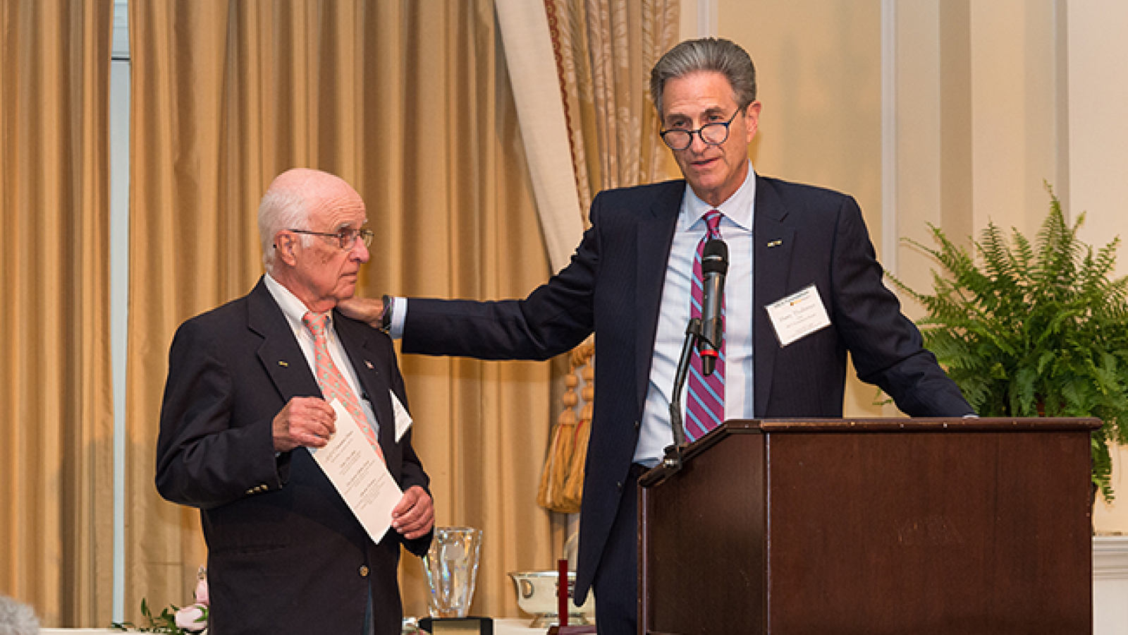 Harry Young, M.D., and Harry Thalhimer