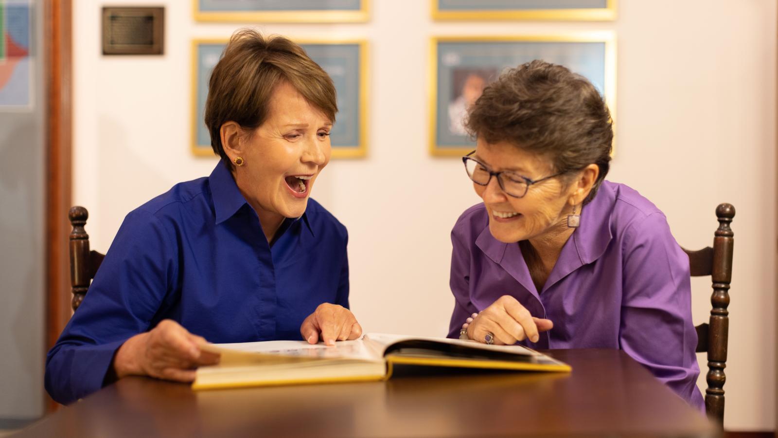 Barbara Brown and Barbara Dunn