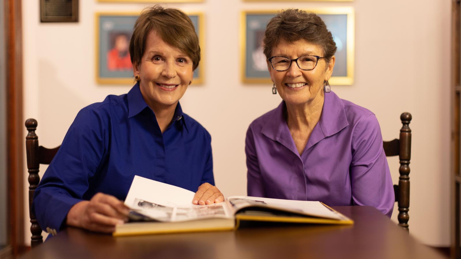Barbara Brown and Barbara Dunn