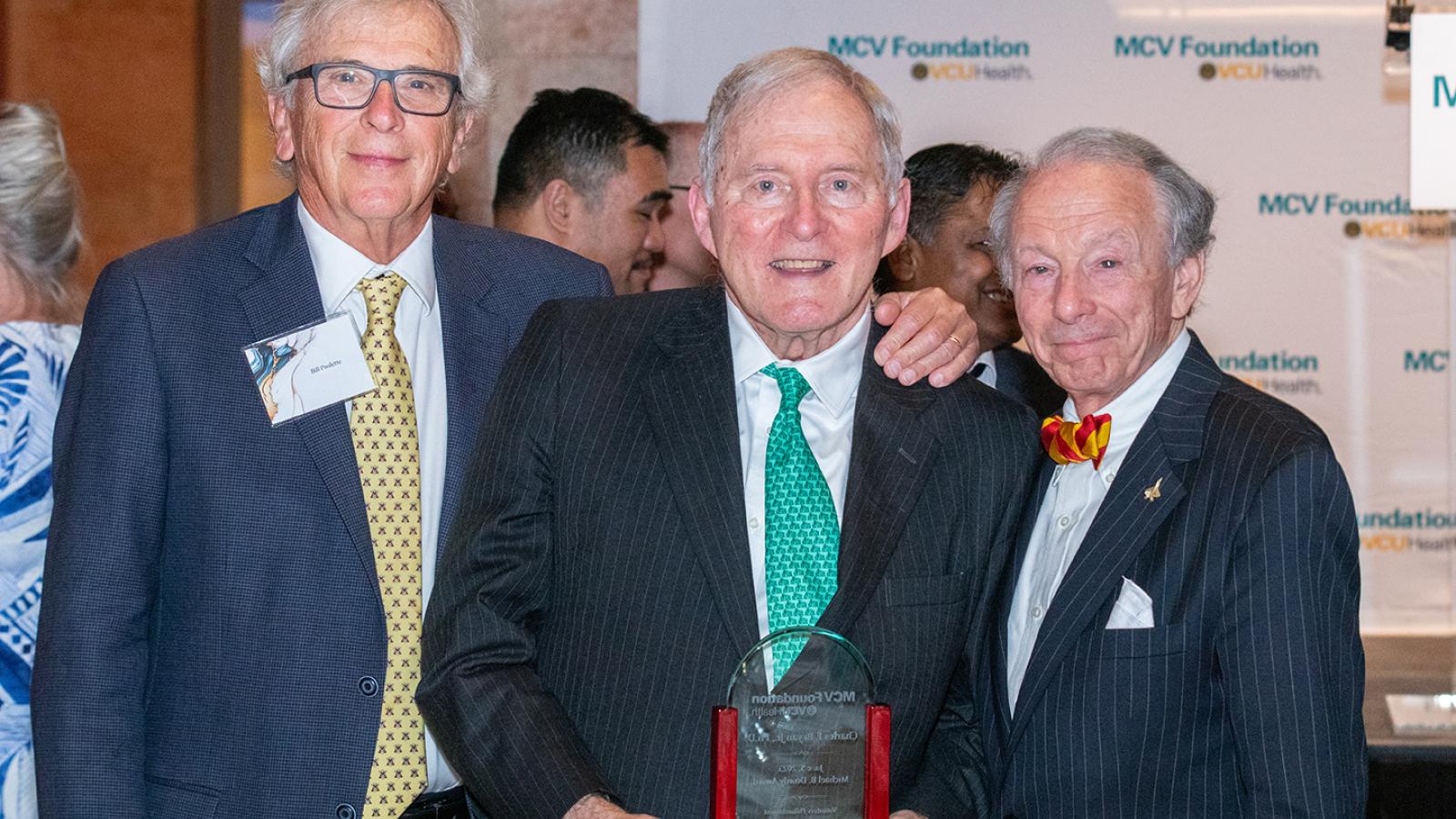 Charlie Bryan with Dowdy award