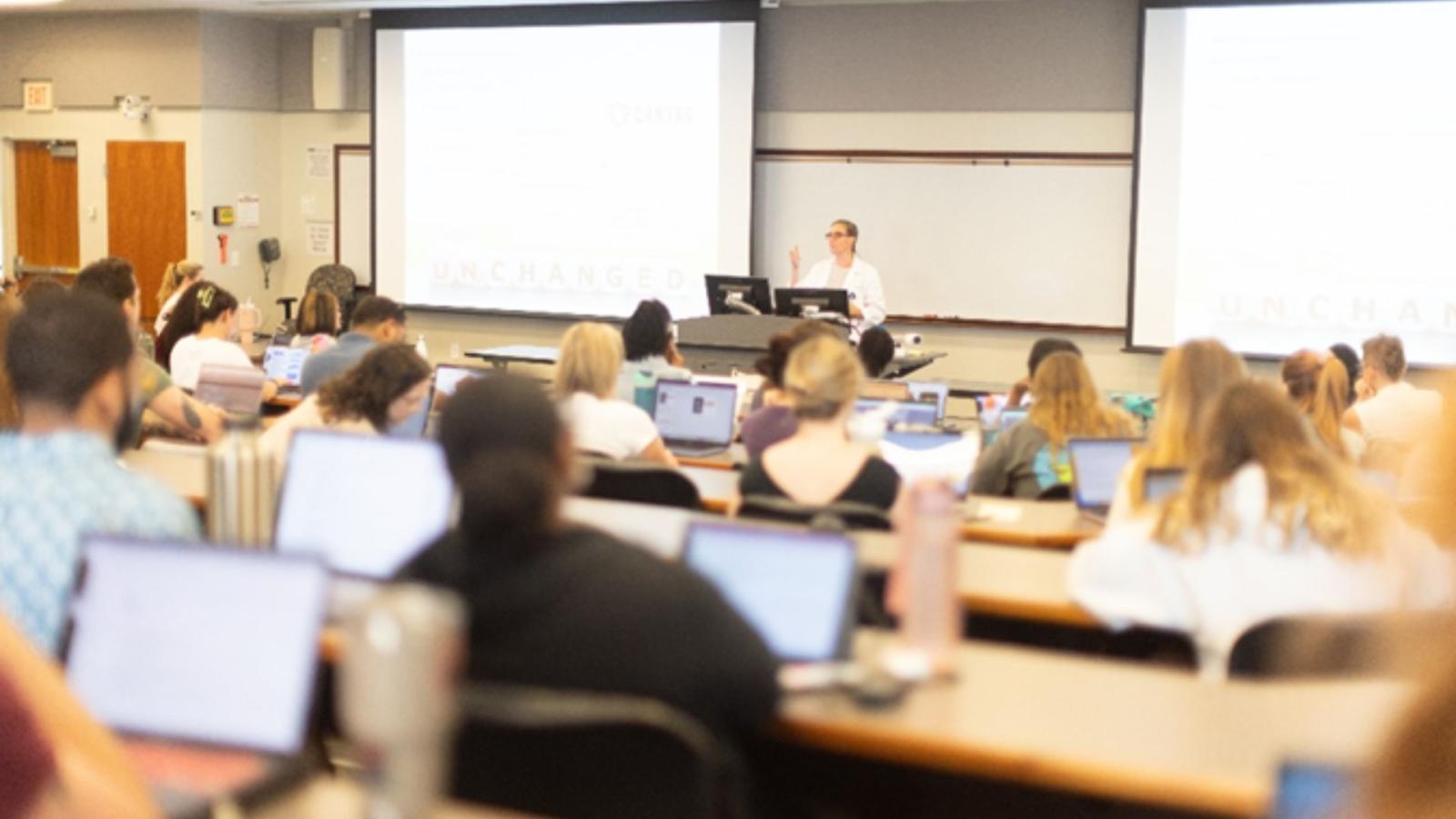 school of nursing classroom