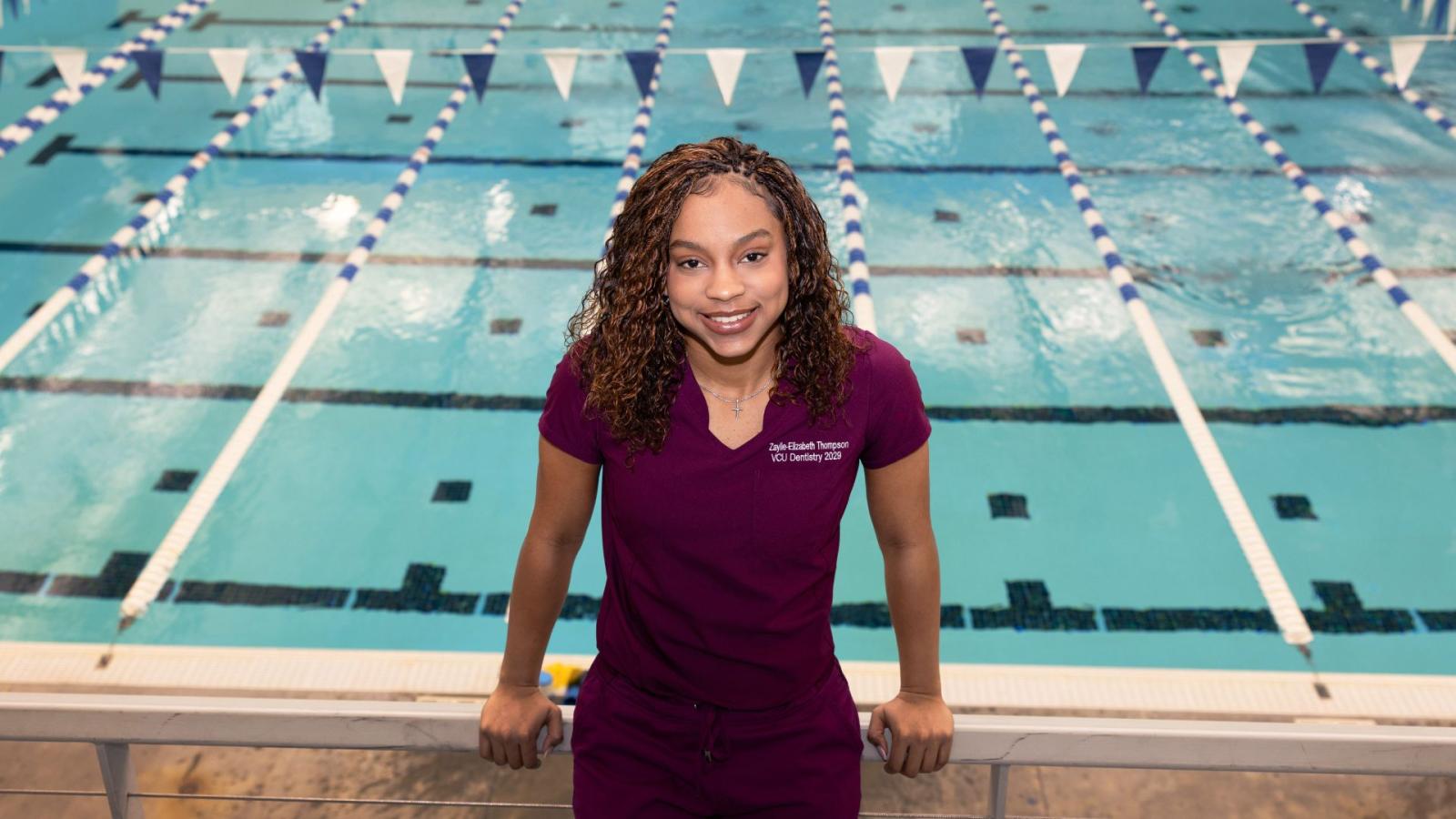 First-year VCU School of Dentistry student and scholarship recipient Zaylie-Elizabeth Thompson