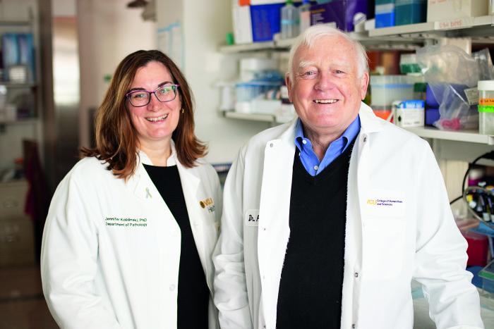 Jennifer Koblinski, Ph.D., and Nicholas Farrell, Ph.D.